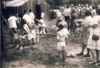 Garten- und Kinderfest in den 50er Jahren