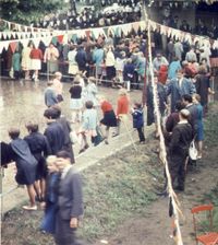 Garten-und Kinderfest in den 60ern