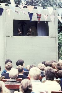 Garten- und Kinderfest in den 60er Jahren
